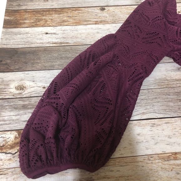 Maeve by Anthropologie eyelet dress purple xs - Picture 10 of 12